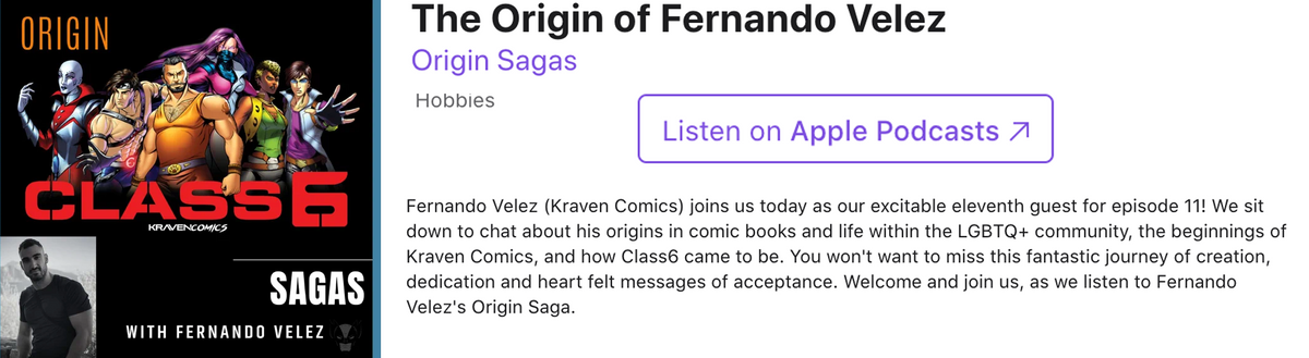 El origen de Fernando Vélez – Sagas de origen
