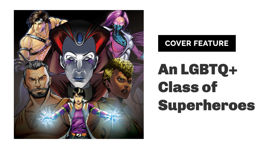Artículo de portada: Una clase de superhéroes LGBTQ+ – David Atlanta