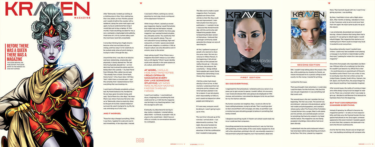 2. Kraven Magazine