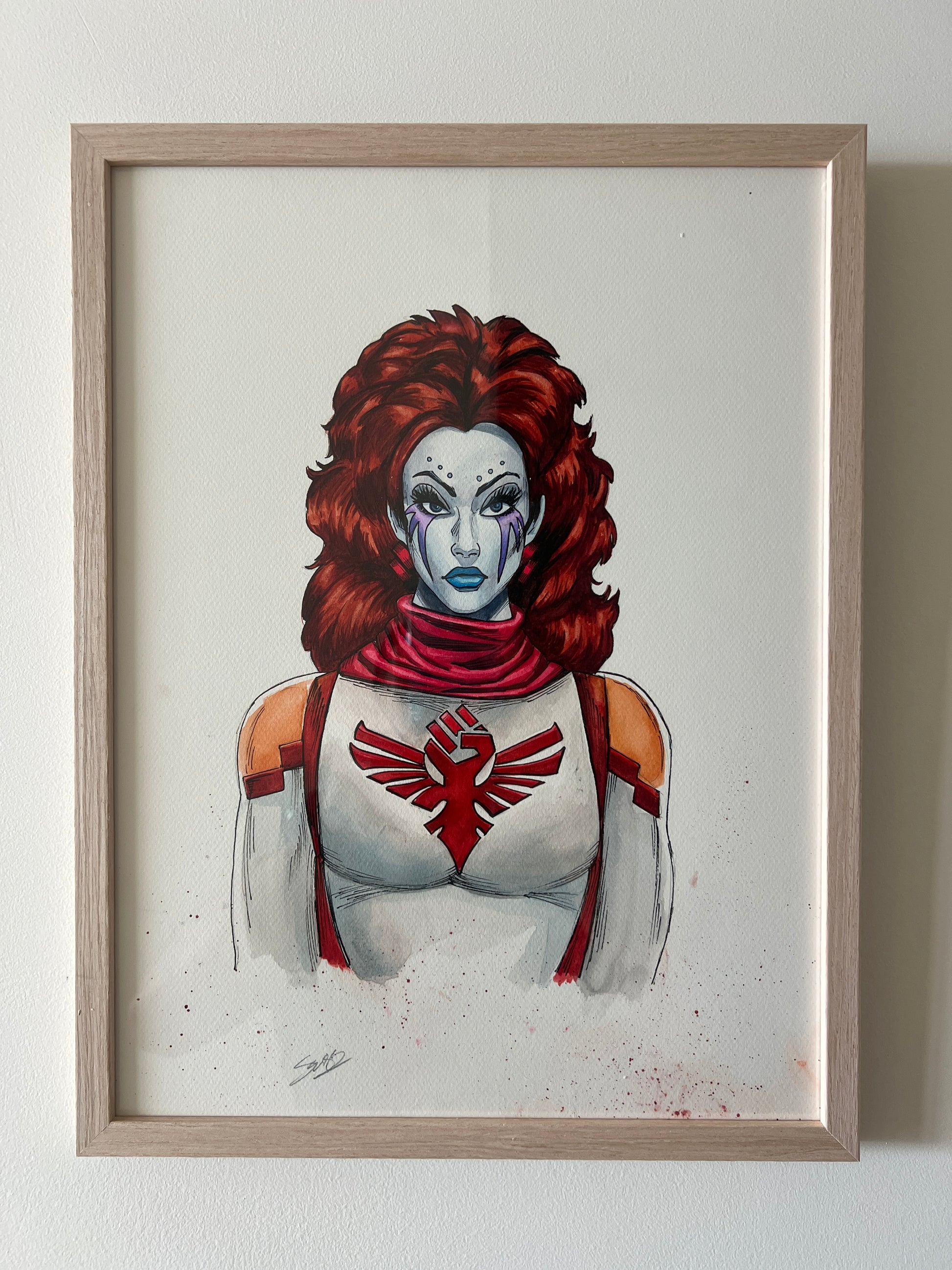 Replica Water Color, Queen Izaar. 